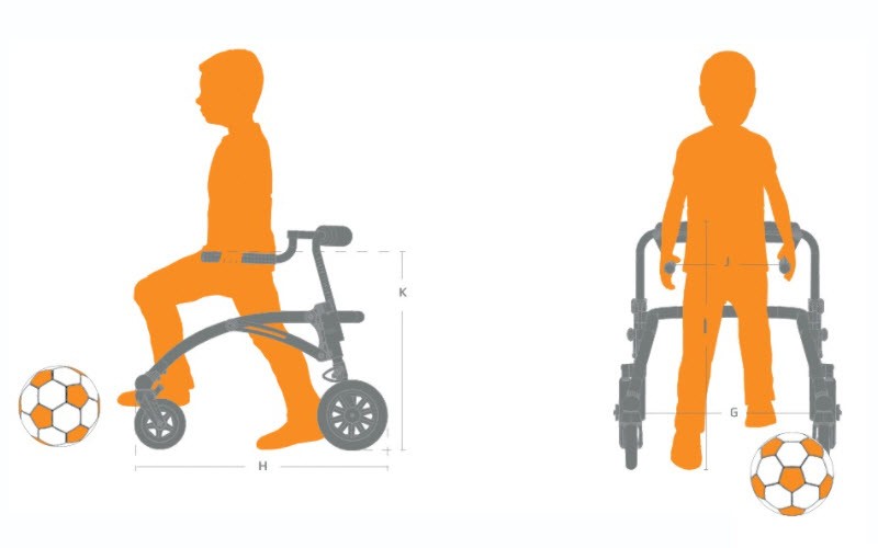 R82 Crocodile Walker Gait Trainer FREE Shipping