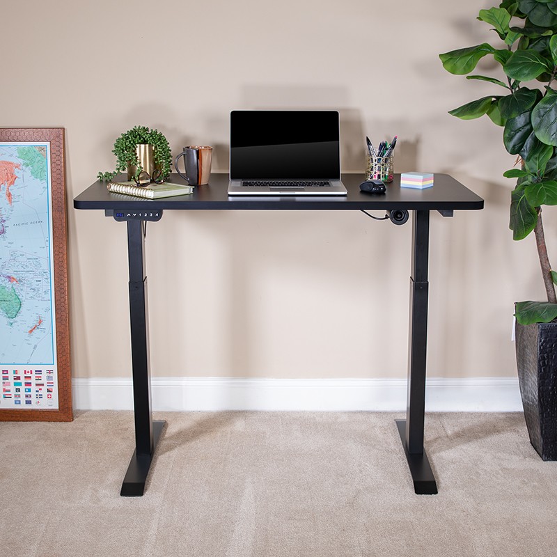 Flash Furniture Electric Height Adjustable Standing Desk Table Top 48