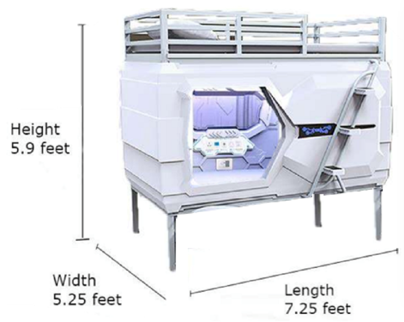 Sensory Bed by zPod Special Needs Bed for Autism