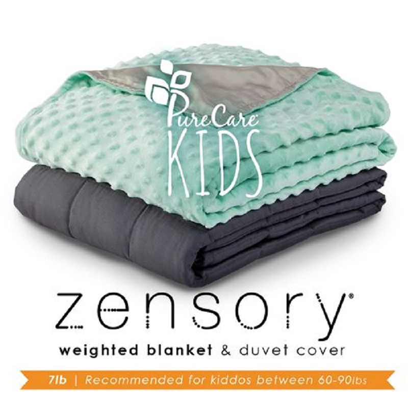 Zensory Antimicrobial Weighted Blanket for Kids by PureCare