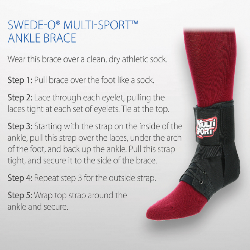 SwedeO MultiSport Ankle Brace