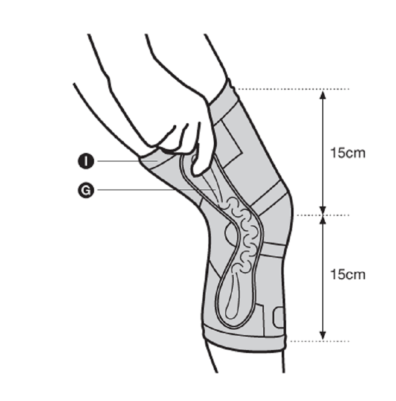 PFLEXX Compression Knee Brace Support Trainer