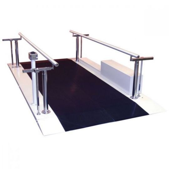 10 Length Capacity 350 lb Fabrication Enterprises 15-4081 Adjustable Platform with Parallel Bars