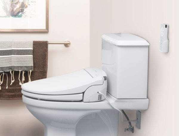 Swash Ds725 Advanced Bidet Heated Toilet Seat - Heated Toilet Seat Battery Powered