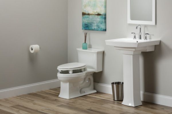 Open Wall Elevated Toilet Seat By Bemis - Bemis Toilet Seat Installation Instructions