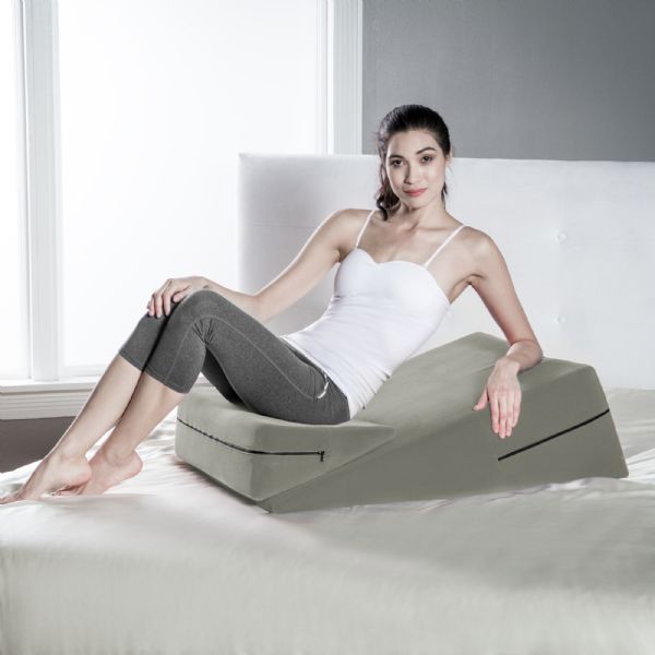 Wedge Pillow Acid Reflux Memory Foam Cushion Bed Legs Lift Comfort Circulation 