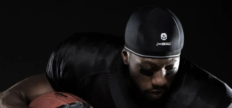 2nd Skull Protective Skull Cap Black TEEN ADULT 