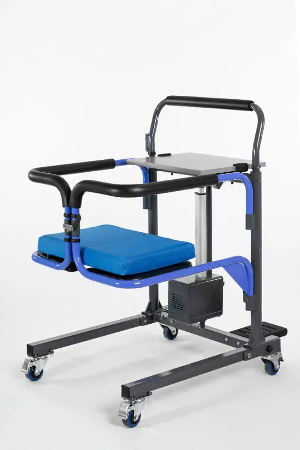 EZLift Handicap Toilet Aid casters provide full maneuverability