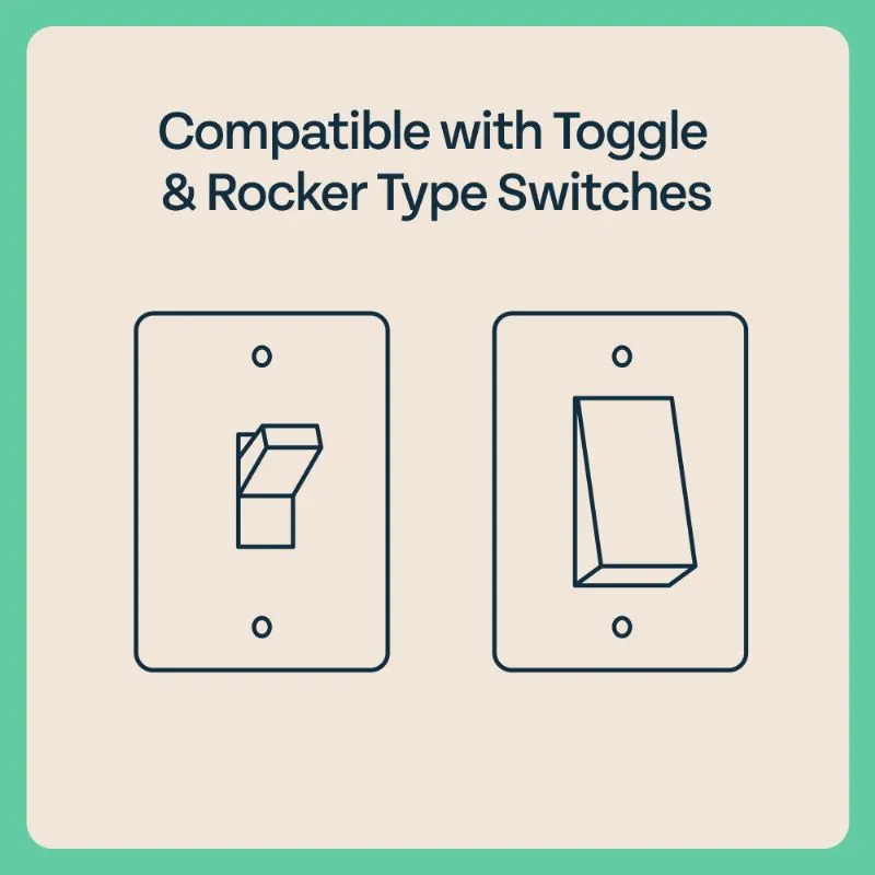 Lotus ring toggle or rocker switch compatibility