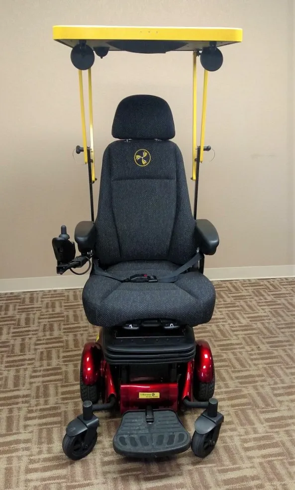 No More Drained Wheelchair Batteries Liberator SolarPowered Wheelchair