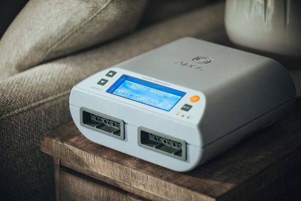 Airos 8 is portable and perfect for therapy at home or anywhere