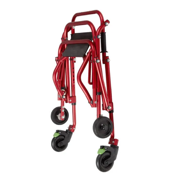 Klip Gait Trainer Posterior Pediatric Walker conveniently folded