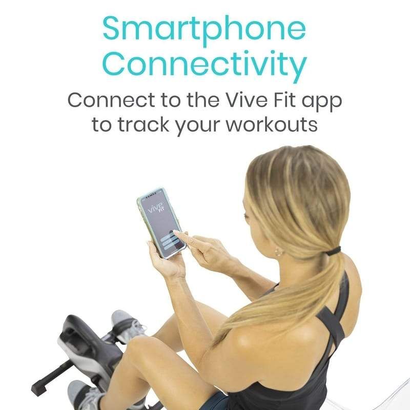 Leg Pedal Exerciser by Vive Health tracks your performace with the Vive Fit app