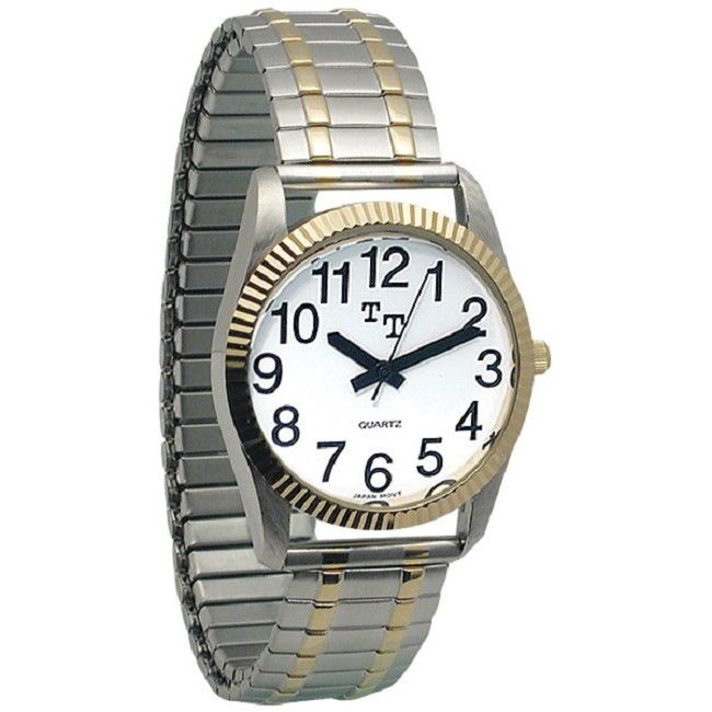 low-vision-two-tone-expansion-band-watch-for-women