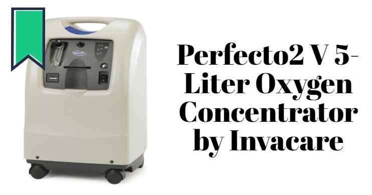 Perfecto2 V 5-Liter Oxygen Concentrator by Invacare