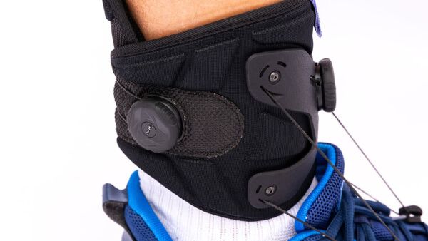 SaeboStep AFO Brace for Drop Foot attached to ankle