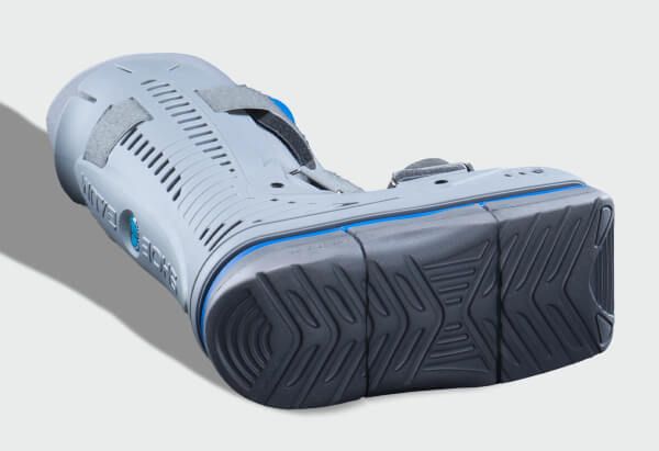 The Shoebaum Air Cam Walker non-skid sole prevents falling