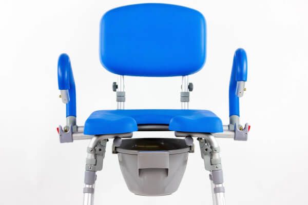 UltraCommode Shower Commode Chair by Platinum Health wide seat