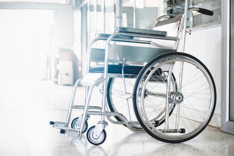 wheelchair-in-hospital