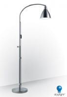 Daylight Flexi-Vision LED Swivel Floor Lamp for Low Vision Users
