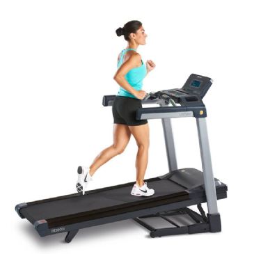 LifeSpan EZ-Folding Treadmill with Shock Absorption and High-Tech Console