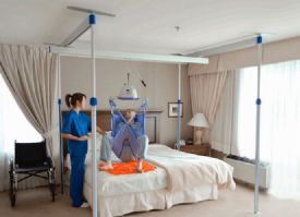 EasyTrack 4 Post System - Portable Ceiling Lift by Arjo