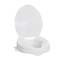 Elongated Raised Toilet Seat by AquaSense
