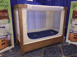 Haven Full Enclosure Safety Bed with High Side Mesh Sides and Ceiling