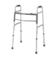 Two-Button Folding Walkers Without Wheels by Medline