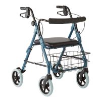 Guardian Deluxe Rollator with 8 inch Wheels by Medline