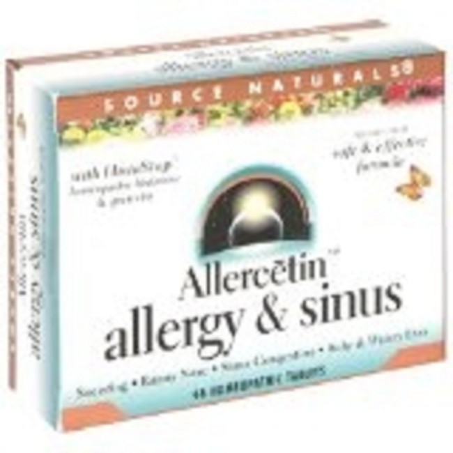 Source Naturals Allercetin Allergy and Sinus Tablets