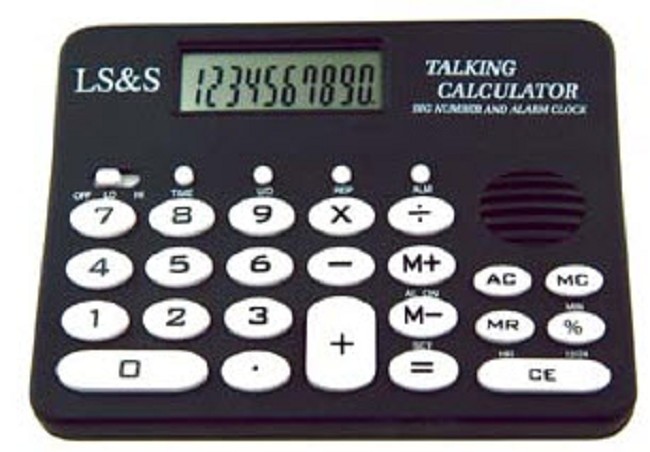 Talking Calculator With Alarm Clock And Music