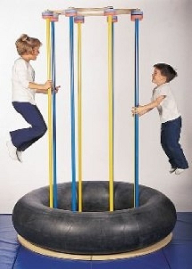 Jump and Play Island Balance and Gross Motor Pediatric Therapy Equipment