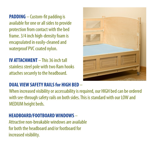 SleepSafer Professional Tall Safety Beds