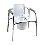 All-In-One Aluminum Commode